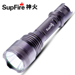 SupFire神火X5-T6强光手电筒可充电LED骑行家用户外高亮防水远射