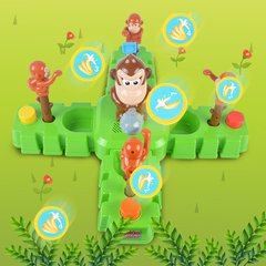 夺宝猴兵 儿童猴子偷香蕉聚会竞技互动整蛊玩具整人玩具