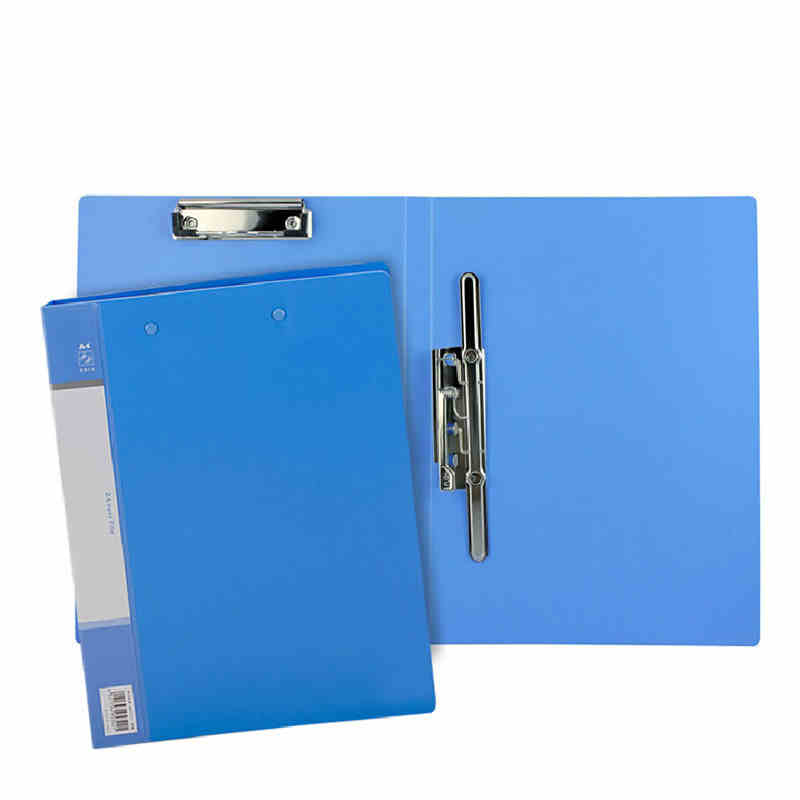 Buy Deli 5349 folders 8 inches long bet + plate folder double clamp A4