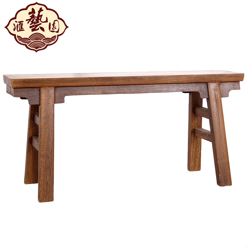 汇艺园鸡翅木长凳明清古典红木板凳长条凳中式仿古客栈茶馆条凳