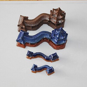 盆景配件 假山摆件 吸水石盆景配饰 鱼缸水族箱装饰 2寸有棚寮