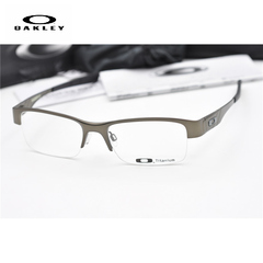 Oakley GASSER 0.5 OX5088-0254哑枪色半框钛架近视眼镜框眼镜架