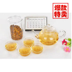 紫丁香正品 整套玻璃茶具功夫茶壶茶道花茶高彩壶泡茶壶套装包邮