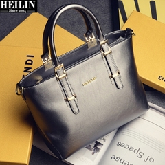 Hey, Linda bag 2015 new tide tote bag metal for fall/winter belts decoration Crossbody shoulder bag