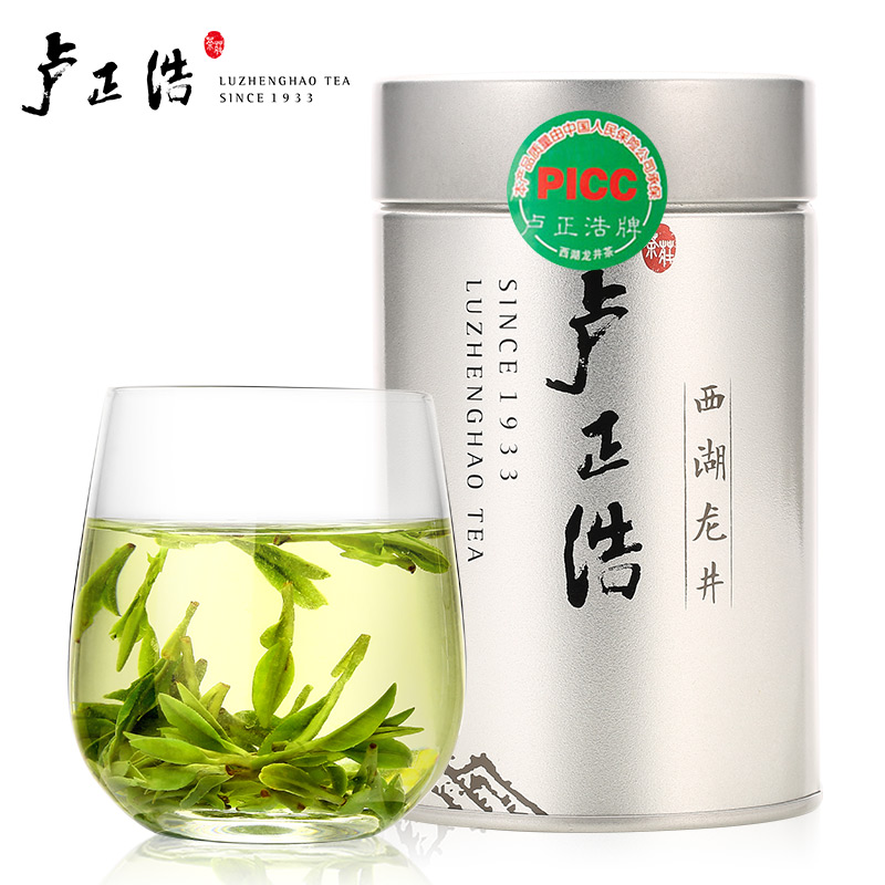 卢正浩绿茶明前特级A西湖龙井茶叶百年老茶树春茶2016龙井新茶产品展示图5