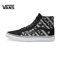 Vans/范斯冬季黑色/白色中性款板鞋休闲鞋|VN0A2XSBLXR