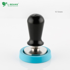 L-BEANS不锈钢压粉器 咖啡压粉锤 商用咖啡机定力压粉器 送粉垫