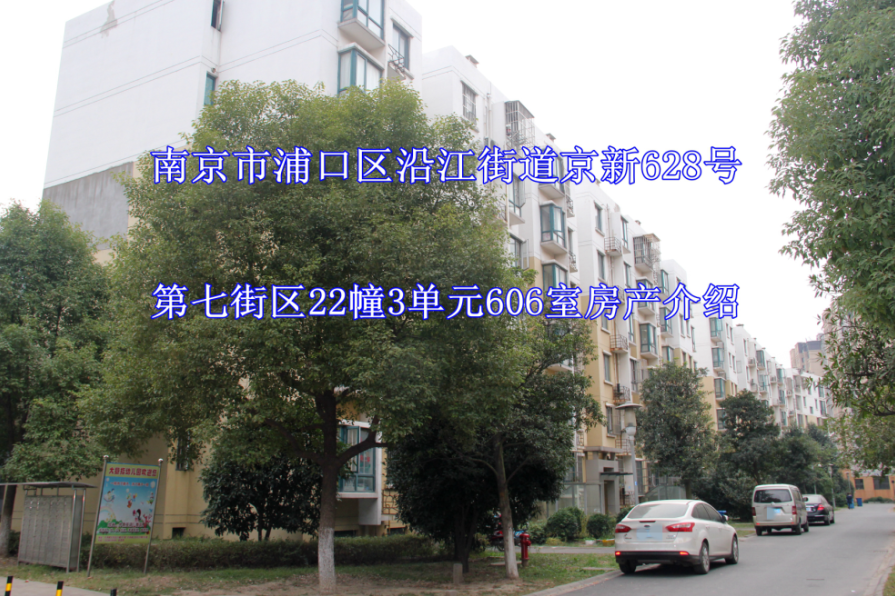 【变卖】南京市浦口区沿江街道京新628号第七街区22幢3单元606室