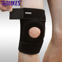 护膝运动篮球足球透气登山4弹簧支撑男女户外跑步骑行护膝包邮