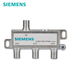 西门子SIEMENS 闭路电视分配器 有线电视分支器一分三 分配器