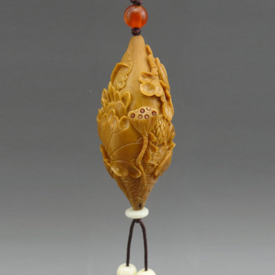 核雕名家孙香《荷塘月色》