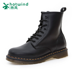 New men's yinglunmading hot spring and autumn and winter boots men high shoes strap with round head short boots 65W5925