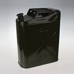 吉丰便携立式汽柴油桶车载汽油壶罐20升*4个备用油箱小铁油桶批发