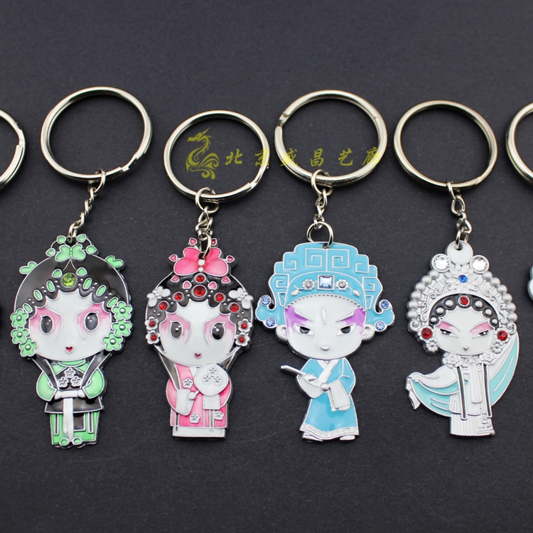 Beijing opera Facebook Key buckle Lucky Boy Q version automobile Key chain Pendant originality Anniversary gift Foreignerin the Festive supplies/Gift , Gift ideas , Keychain category - from Buy2taobao.com to provide professional Taobao agent buy service