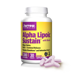 Jarrow Alpha Lipoic硫辛酸美容修复肌肤改善排毒30粒特价