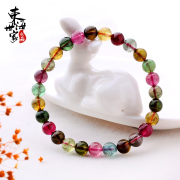 Tokai family collection tourmaline Crystal fashion jewelry Crystal bracelet with tourmaline bracelets woman photo