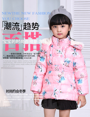 2015新款正品女童儿童羽绒服幼童加厚小童卡通韩版羽绒服童装外套