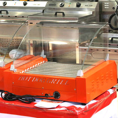 TRANSAID7管烤肠机热狗机双控温不锈钢香肠机丸子机包邮送货上门