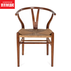 北欧简约Y型chair实木餐椅 书桌椅 餐桌椅茶桌椅靠背椅休闲椅椅子