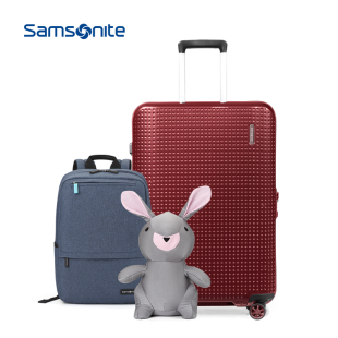 古馳411924商品資訊 Samsonite 新秀麗時尚拉桿箱雙肩包旅行套裝組合學訊套裝硬箱28寸 n41124