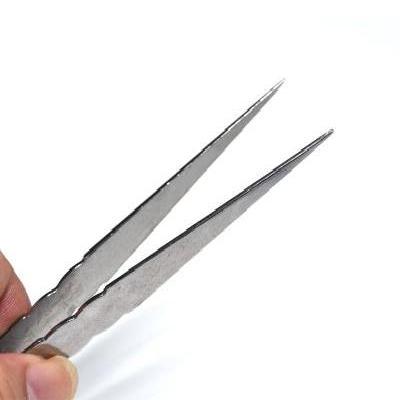 针夹子手工家用工具老式不锈钢镊子便携手缝绣鞋针拔长柄做衣服