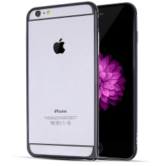 优加uka苹果iPhone6/6S手机壳保护套金属边框海马扣4.7英寸防摔壳