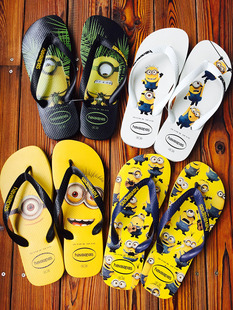 celine frame代購 小靜代購 正品巴西哈瓦那havaianas小黃人minions 男女款人字拖鞋 celinea貨