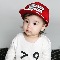 宝宝帽子6-12个月儿童帽子棒球帽1-2岁女男童帽子鸭舌帽小孩子帽