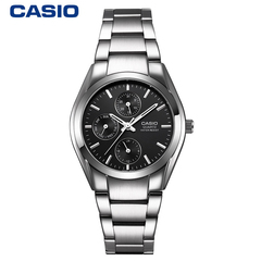 正品卡西欧CASIO男腕表商务石英指针钢带MTP-1191A-1ADF男士手表