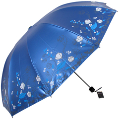 天堂伞 金胶折叠晴雨伞防晒防紫外线女士遮阳伞 32302E