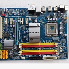 技嘉ep45-ud3lp45主板,775针独显ddr2内存支持q系列cpu四核