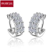 Spring Festival in beautiful ear ring 925 sterling silver jewelry women Korea earrings ear studs earrings gift temperament hypoallergenic