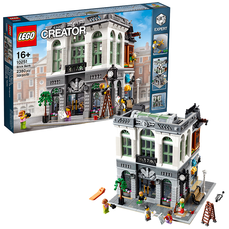 8月新品乐高创意百变高手系列10251积木银行LEGO趣味积木玩具