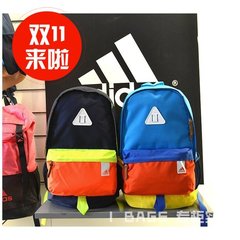 adidas 阿迪达斯 正品2016新款男女双肩背包书包红AZ8666黄AZ8665