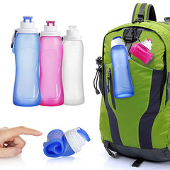 硅胶特软 旅行用品 可折叠户外旅游出差旅行硅胶折叠水壶水瓶水杯