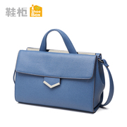 Shoebox shoe 2015 new sweet lady woman magnetic buckle shoulder bag in hand for 1115583009