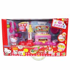 迪士尼HelloKitty凯蒂猫小麦泥蛋糕甜品屋果汁店橡皮泥彩泥套装