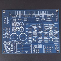 E4 双FET输入，甲类MOS功率管输出分离件高级耳放 成品板