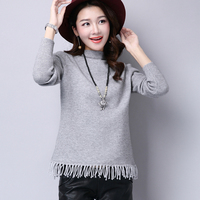 2015秋装<em>外套</em>女2015新款韩版中长款<em>开衫女毛</em>