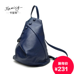 Camilla Qi leather women bag 2016 new school of Korean Air bag backpack the first layer of leather bags shoulder bag women