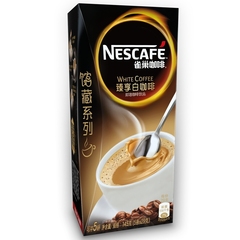 5盒包邮 Nestle 雀巢咖啡馆藏系列臻享白咖啡29g*5条/145克/盒