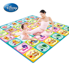迪士尼宝宝爬行垫双面加厚环保婴儿爬爬垫儿童垫子地垫客厅防潮垫
