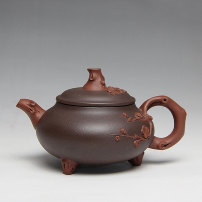 国家级工艺美术员 吴小伟 喜上眉梢 原矿紫泥 红泥