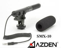 阿兹丹 AZDEN SMX-10 立体声话筒单反5D3/2相机话筒