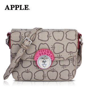 蘋果包包 Apple蘋果女士包包 女包女式小包斜挎包女包時尚單肩包PVC化妝包 蘋果包