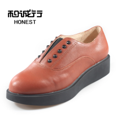 He Chenghang and fall of herlion2014 new leather shoes casual fashion foot 0020180