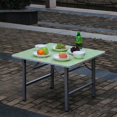 家用折叠小饭桌小餐桌小方桌正方形折叠桌子便携桌子吃饭桌子户外