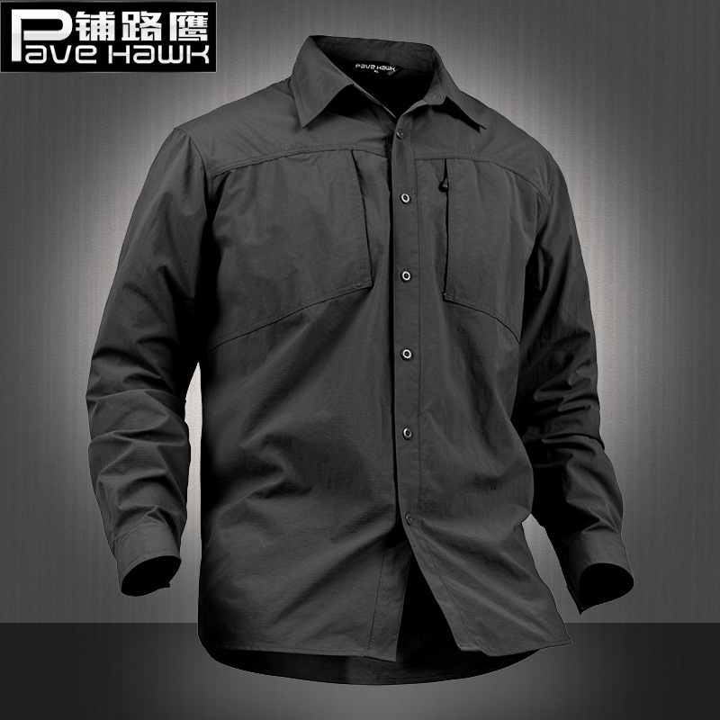 2017 brand new tactics leisure time comfortable wear-resisting Windbreak ventilation Quick drying shirt Slim Fit Paving Long sleeve shirtin the Outdoor/Mountaineer/Camping/Travel Goods , Outdoor clothing , Quick-drying underwear , Quick-drying pants category - from Buy2taobao.com to provide professional Taobao agent buy service