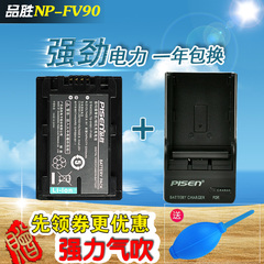 品胜FV50NP-FV90摄像机电池套装索尼DV HDR-PJ610E CX610E PJ820E