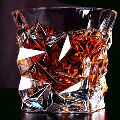 无铅水晶玻璃威士忌杯四方杯洋酒杯白兰地杯烈水杯 茶杯酒具